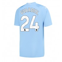 Manchester City Josko Gvardiol #24 Heimtrikot 2023-24 Kurzarm